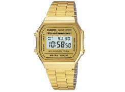 Relógio Casio Unissex Vintage Digital Dourado A168WG9WDF