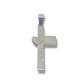 PINGENTE CRUZ LONGO AÇO INOX - 2,4CM 