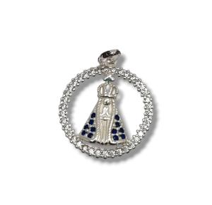 PIINGENTE NOSSA SRA APARECIDA REDON PRATA 925 