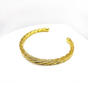 Pulseira bracelete folheado a ouro 18k