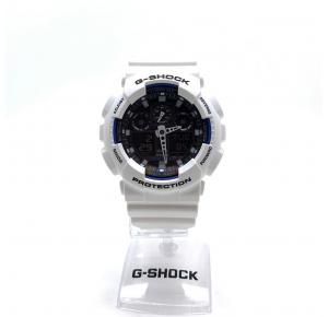 Casio G-Shock branco com azul